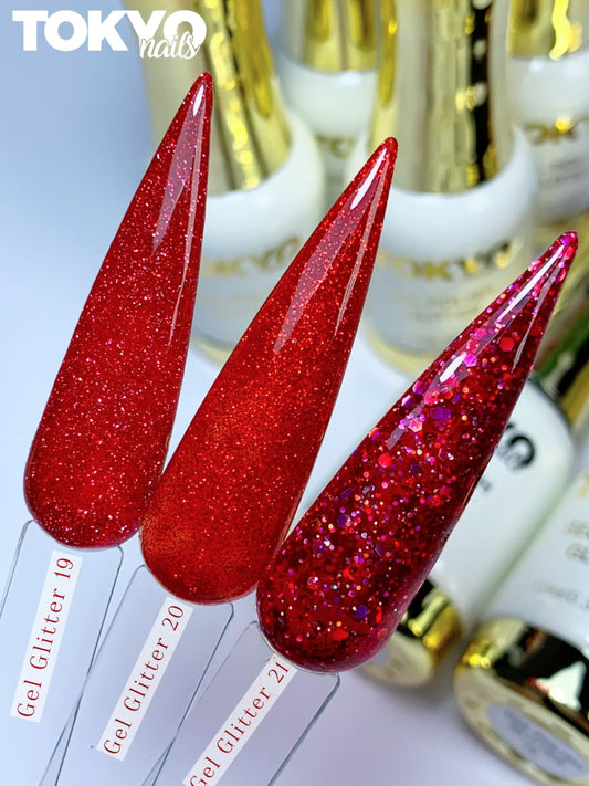 Geles Individuales Glitter Tokyo