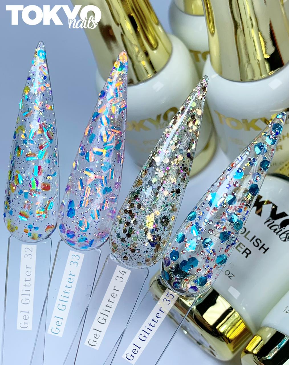 Geles Individuales Glitter Tokyo